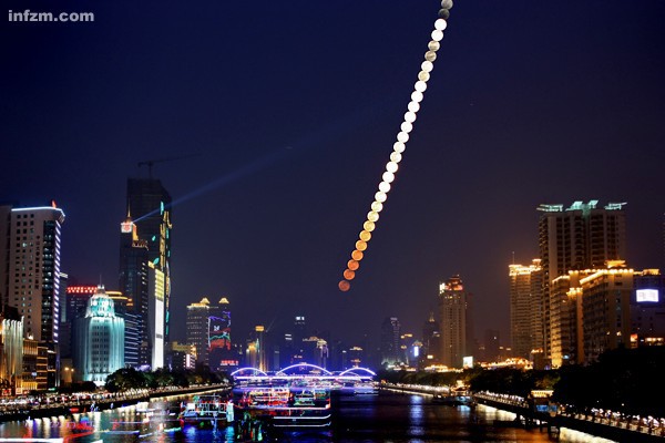 2010年12月21日广州的半影月食——葫芦串.jpg