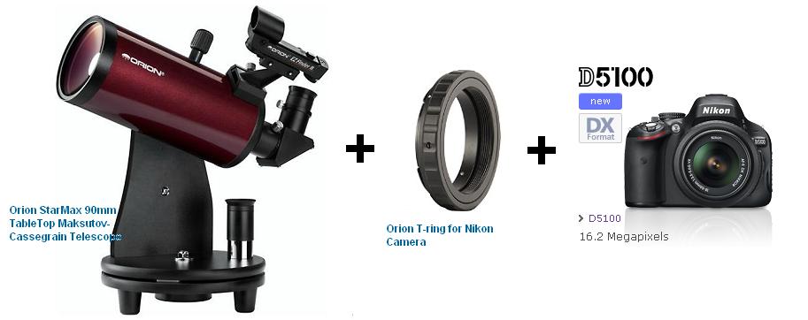Telescop + camera