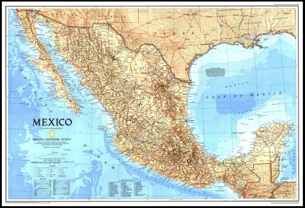 ［美国国家地理］North America - Mexico (1994).jpg