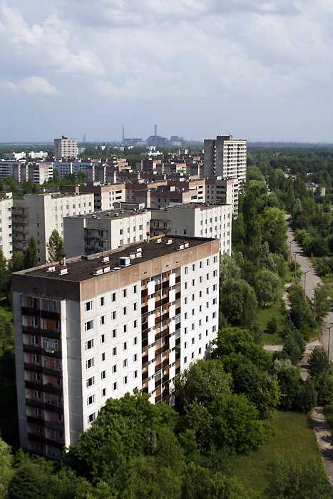 chernoby pripyat ghosttown rooftop view on the city the reactor.jpg