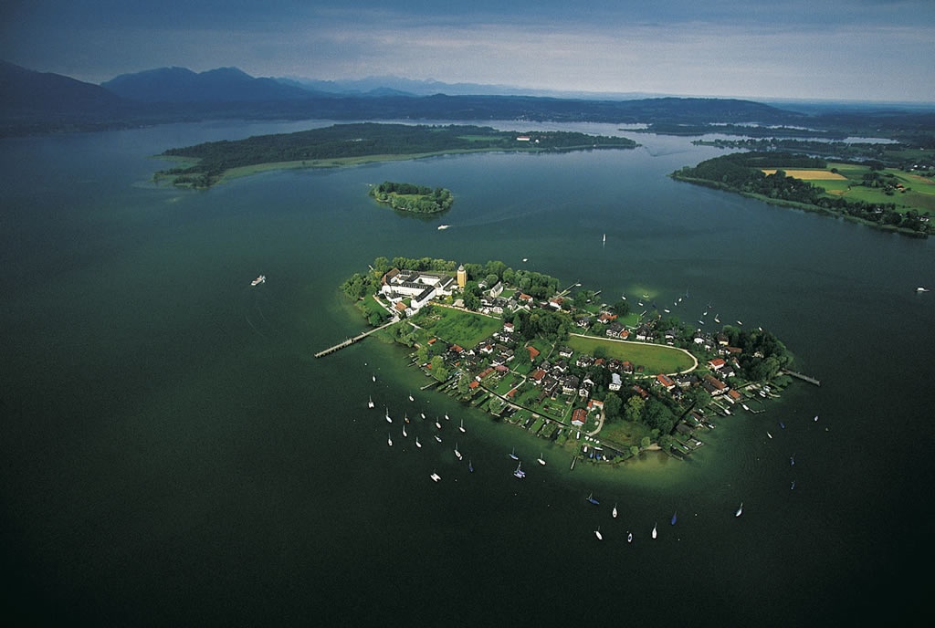 Fraueninsel Island on Chiemsee lake, Bavaria, Germany.jpg