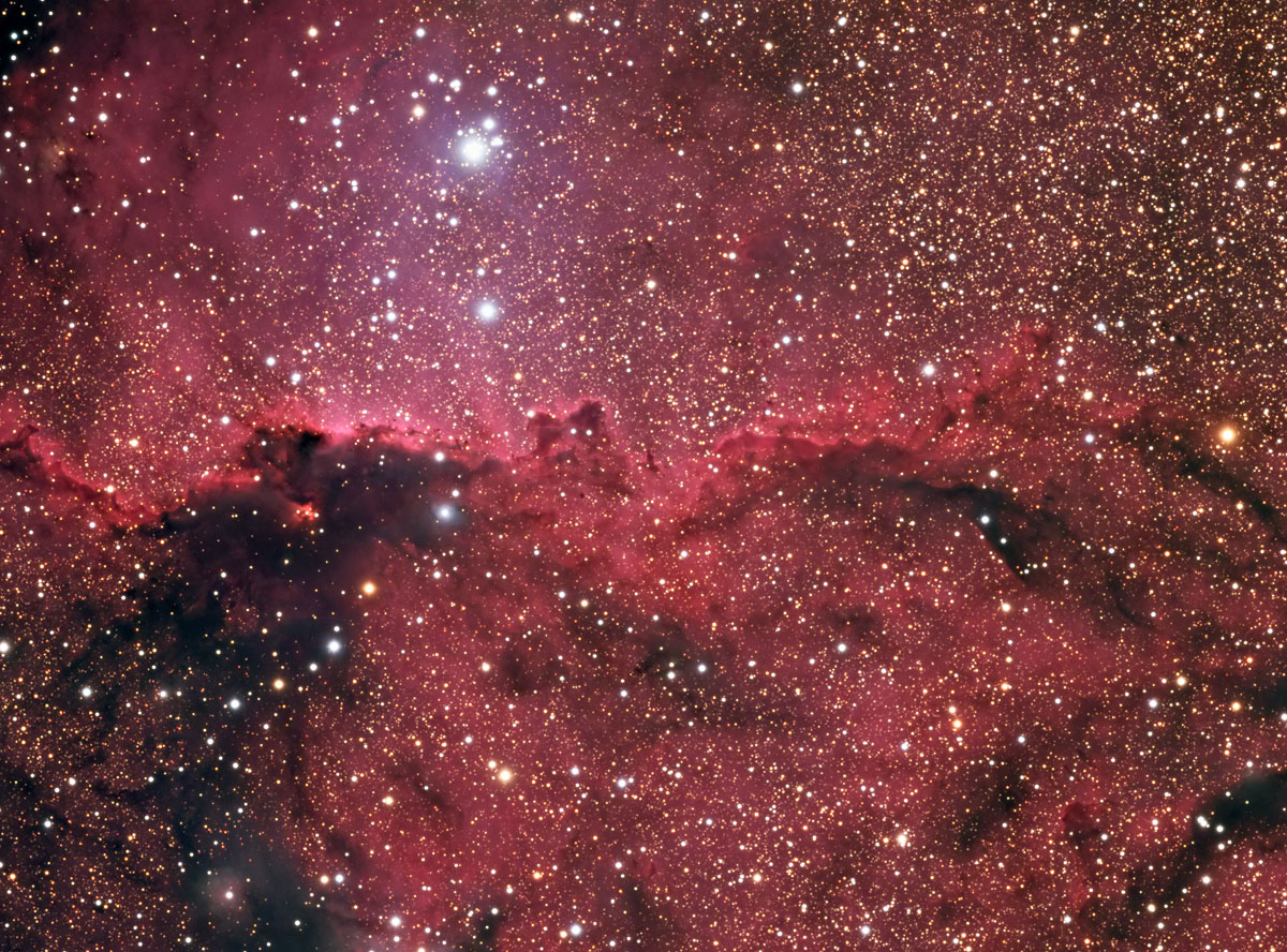 NGC6188 天坛座发射星云