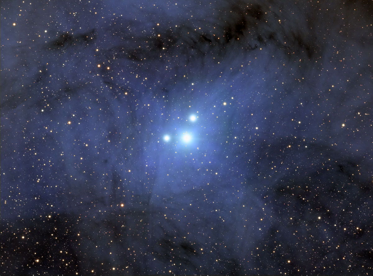 IC4604 蛇夫座Rho星反射星云