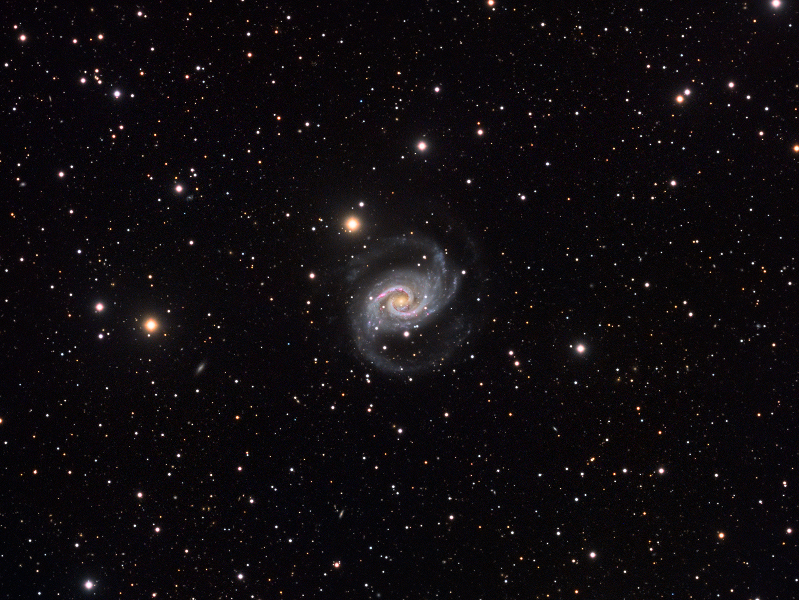 NGC1566 剑鱼座螺旋星
