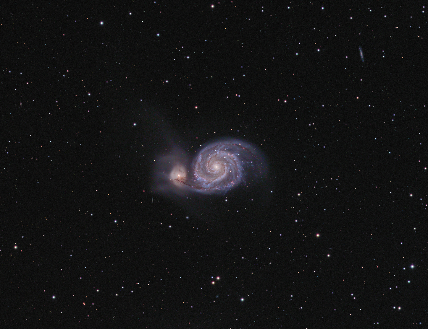M51 母子星系