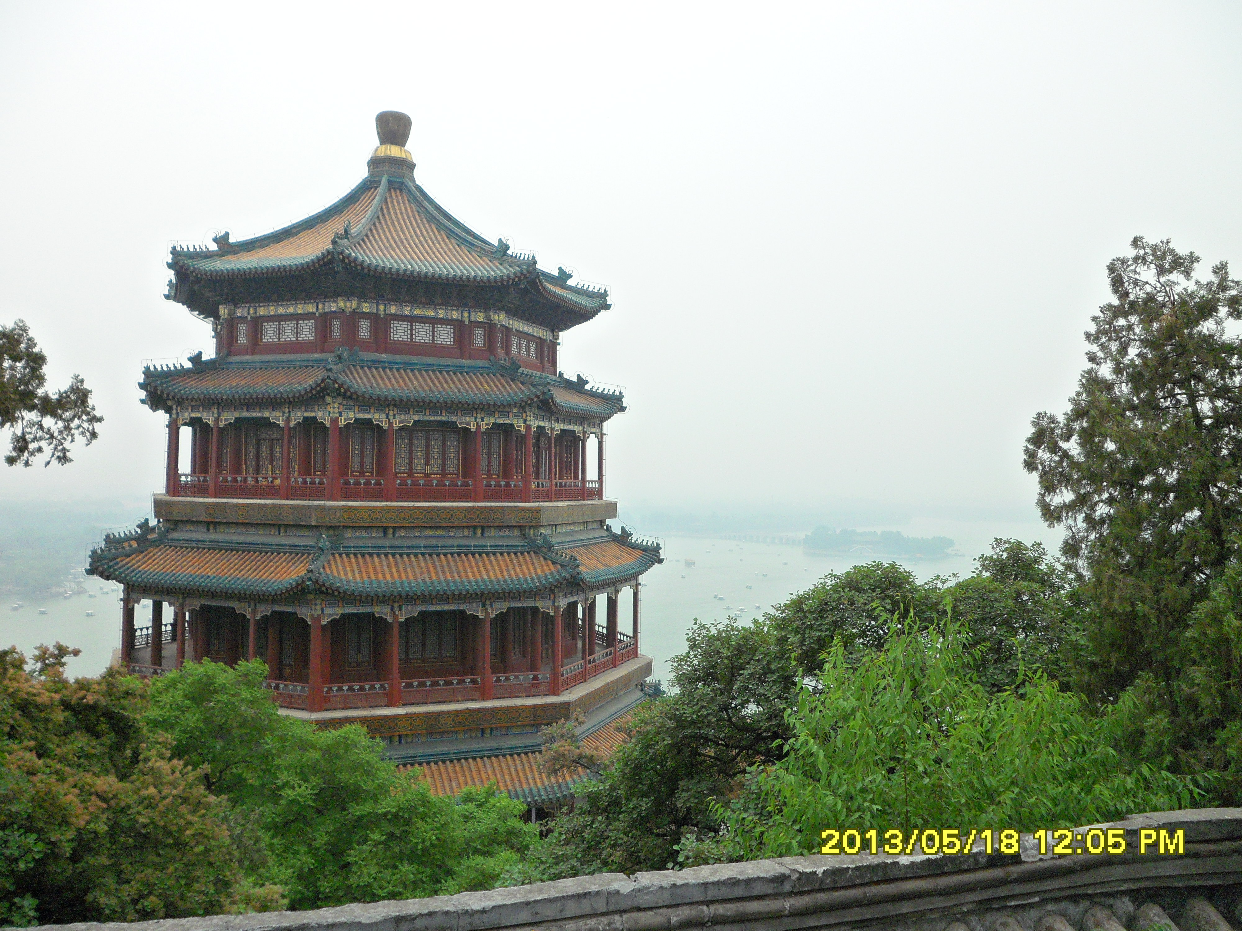 万寿山上