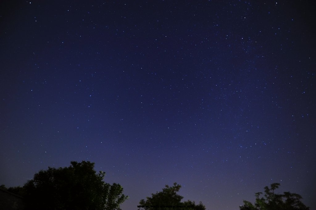 夏夜北方天空