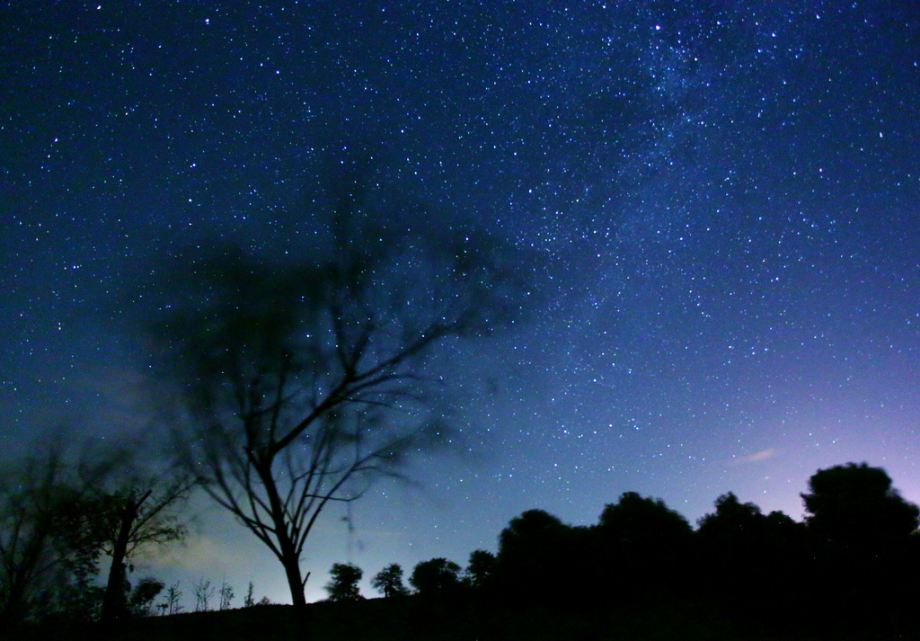 第一次拍星空