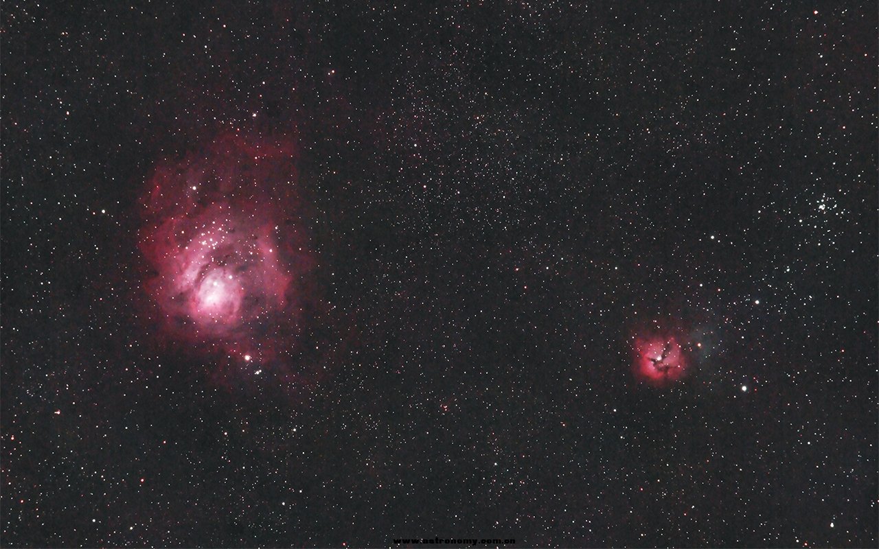 20130810_M8礁湖星云&20三叶星云（17min）.jpg