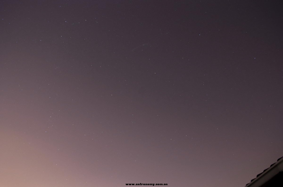 69 观测摄影 69 七夕夜上海市区阳台拍流星    最后送上100%大图