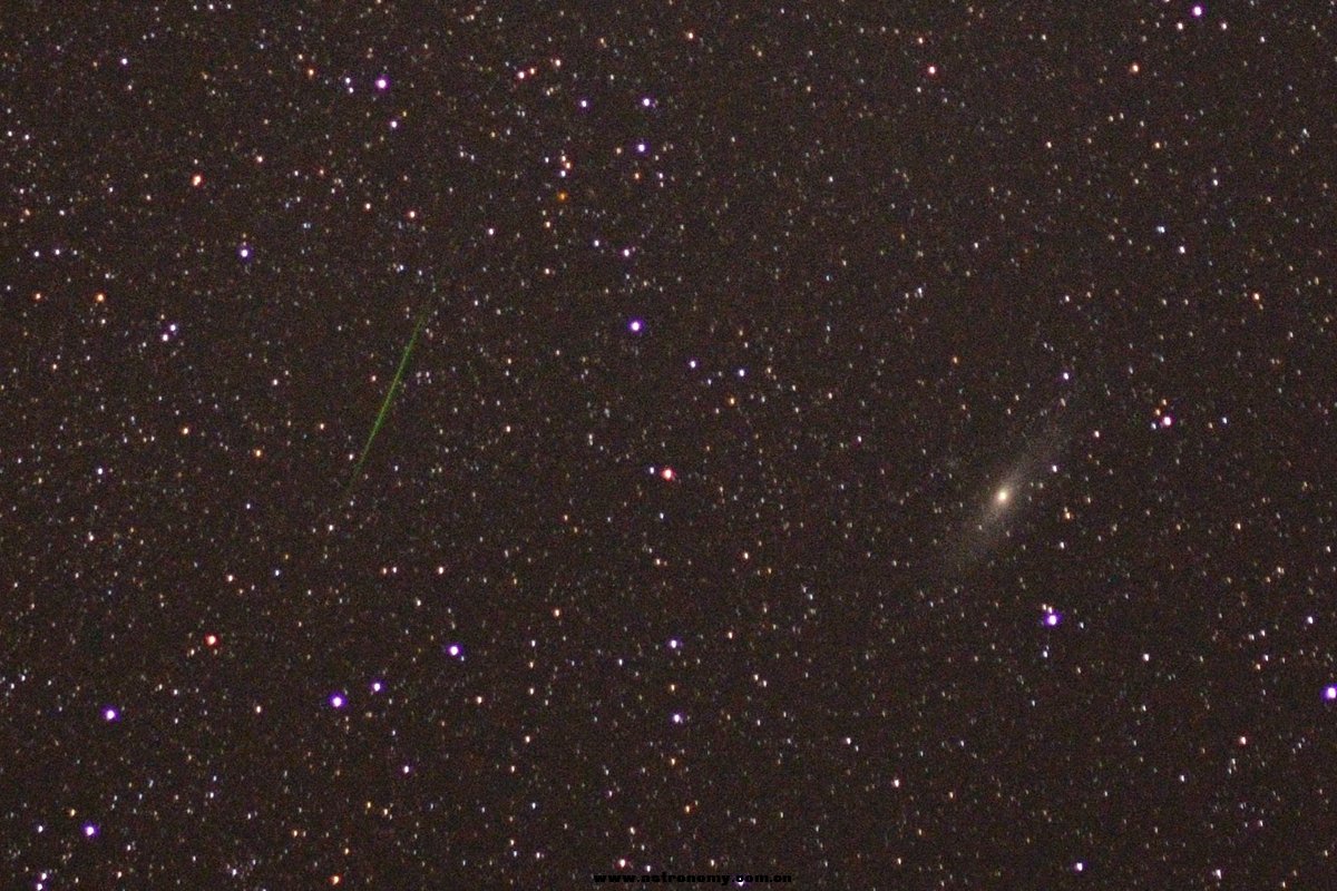 M31、仙后与流星2