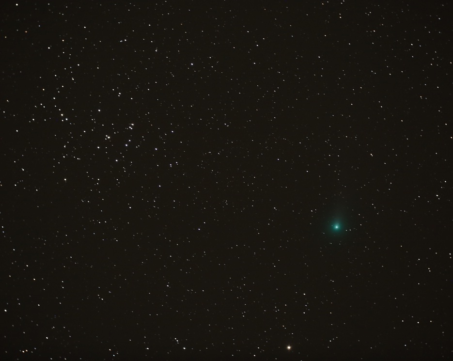 11月7日 鬼星团&R1彗星