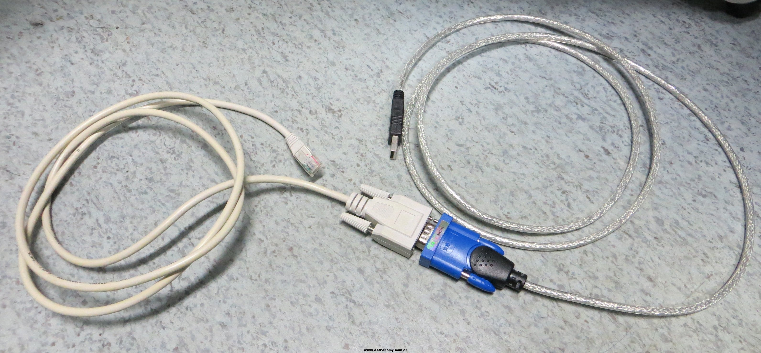 电脑连接赤道仪连接线