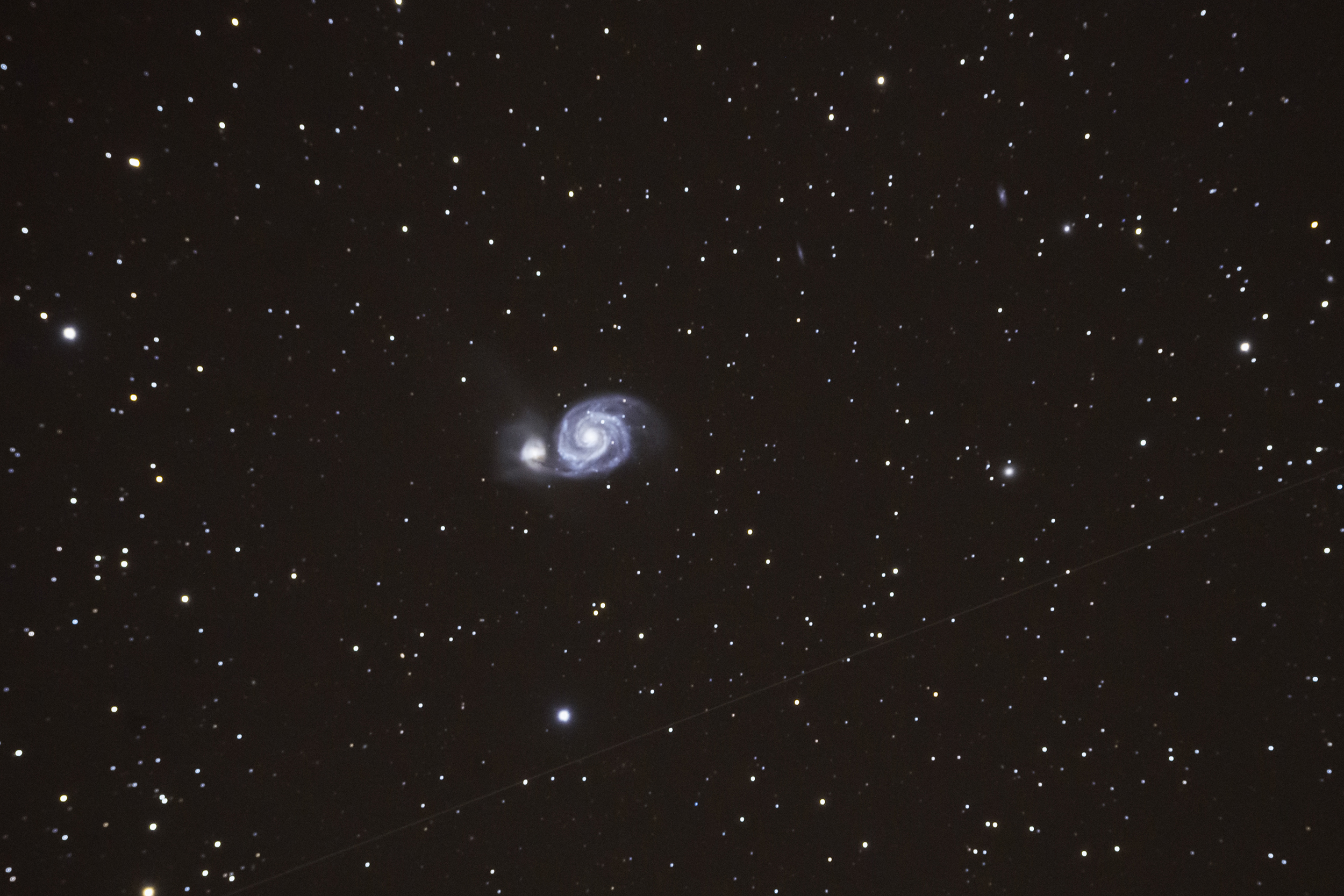 M51 HEQ5 锐星107 9x150s