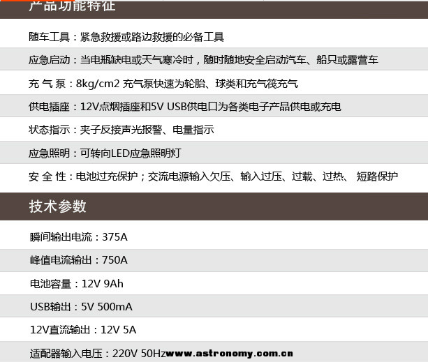 应急电源的数据