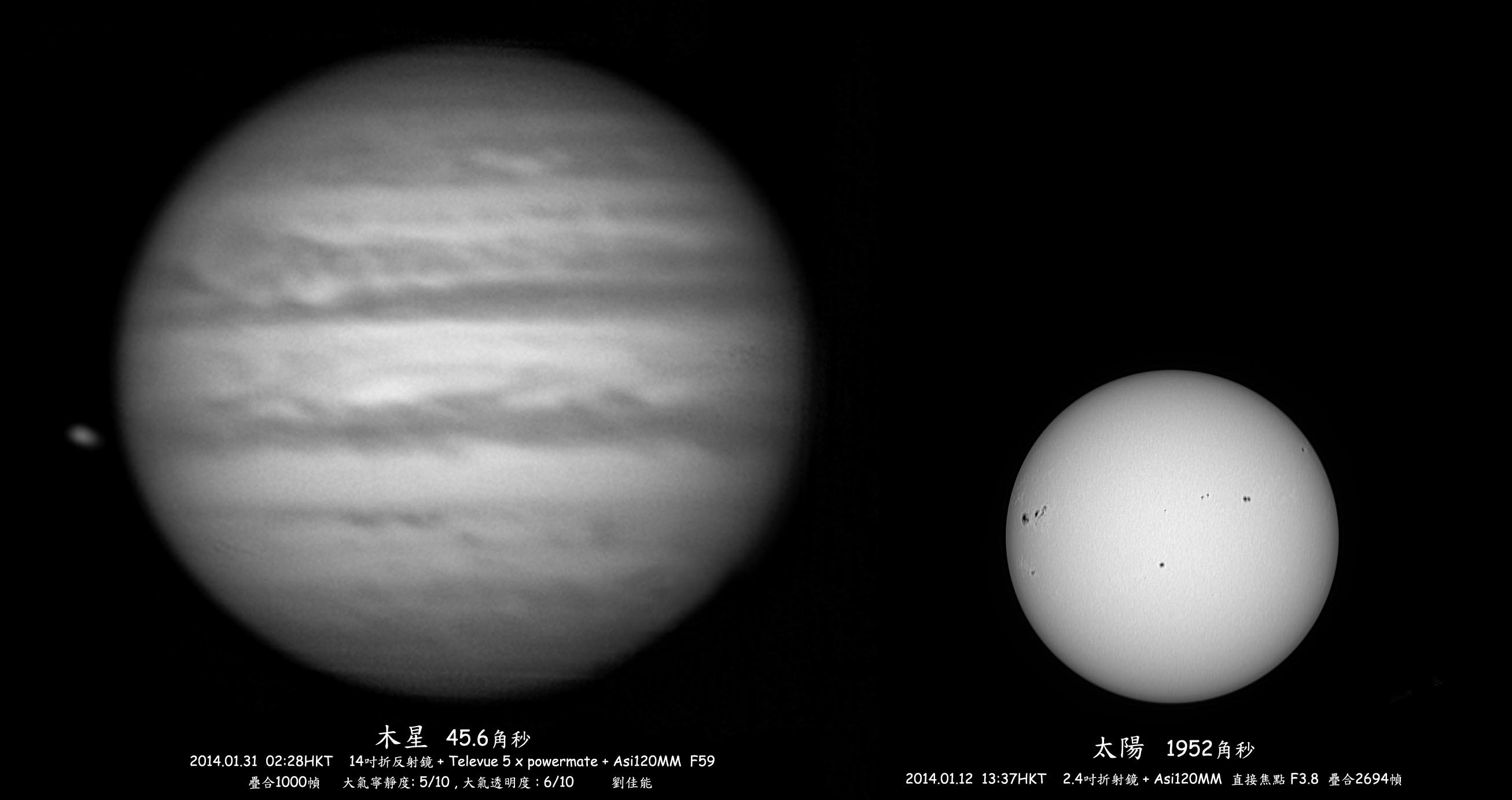 20140131 jupiter vs 20140112 sun.jpg