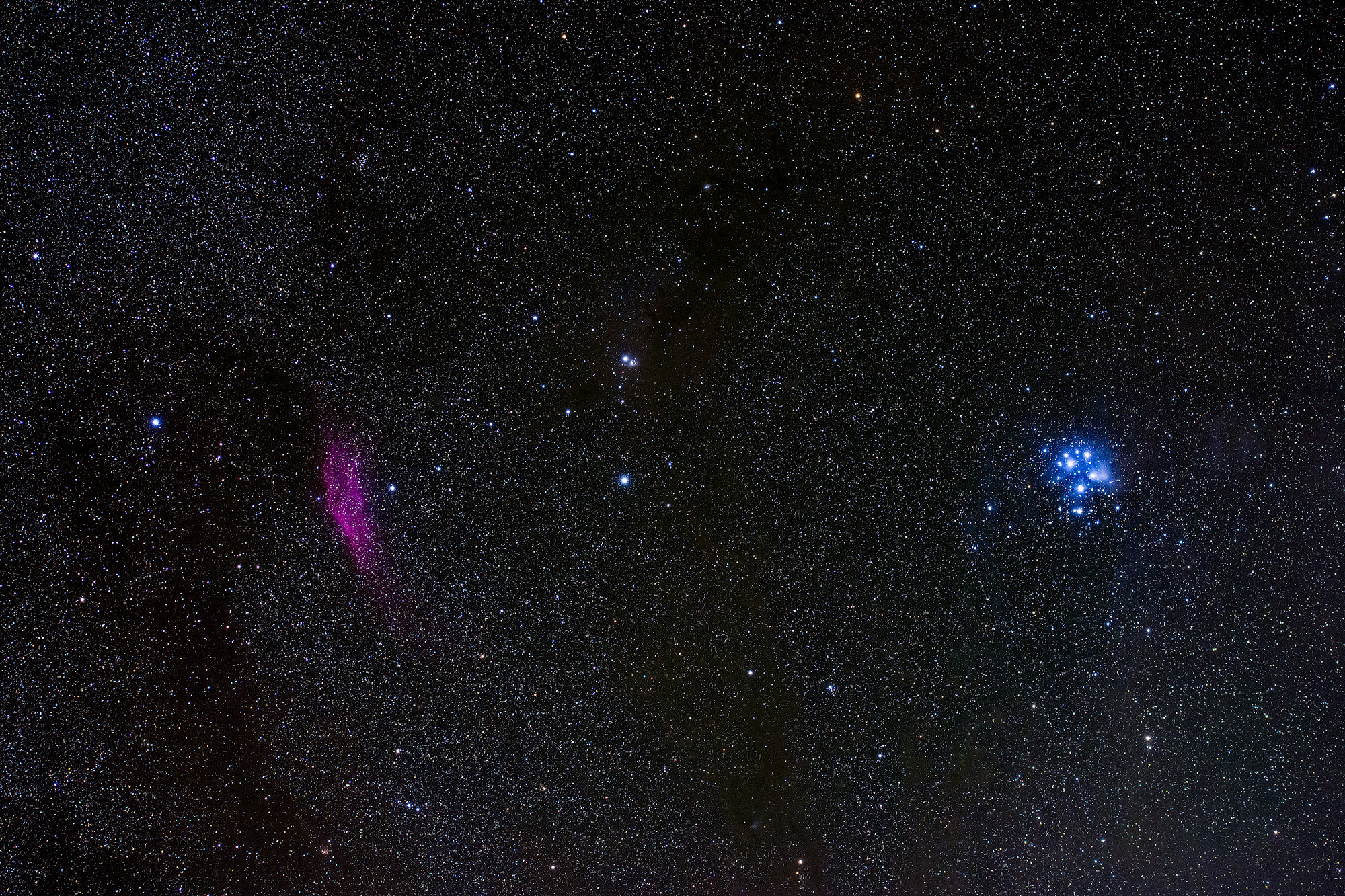 广域深空m45 ngc1499