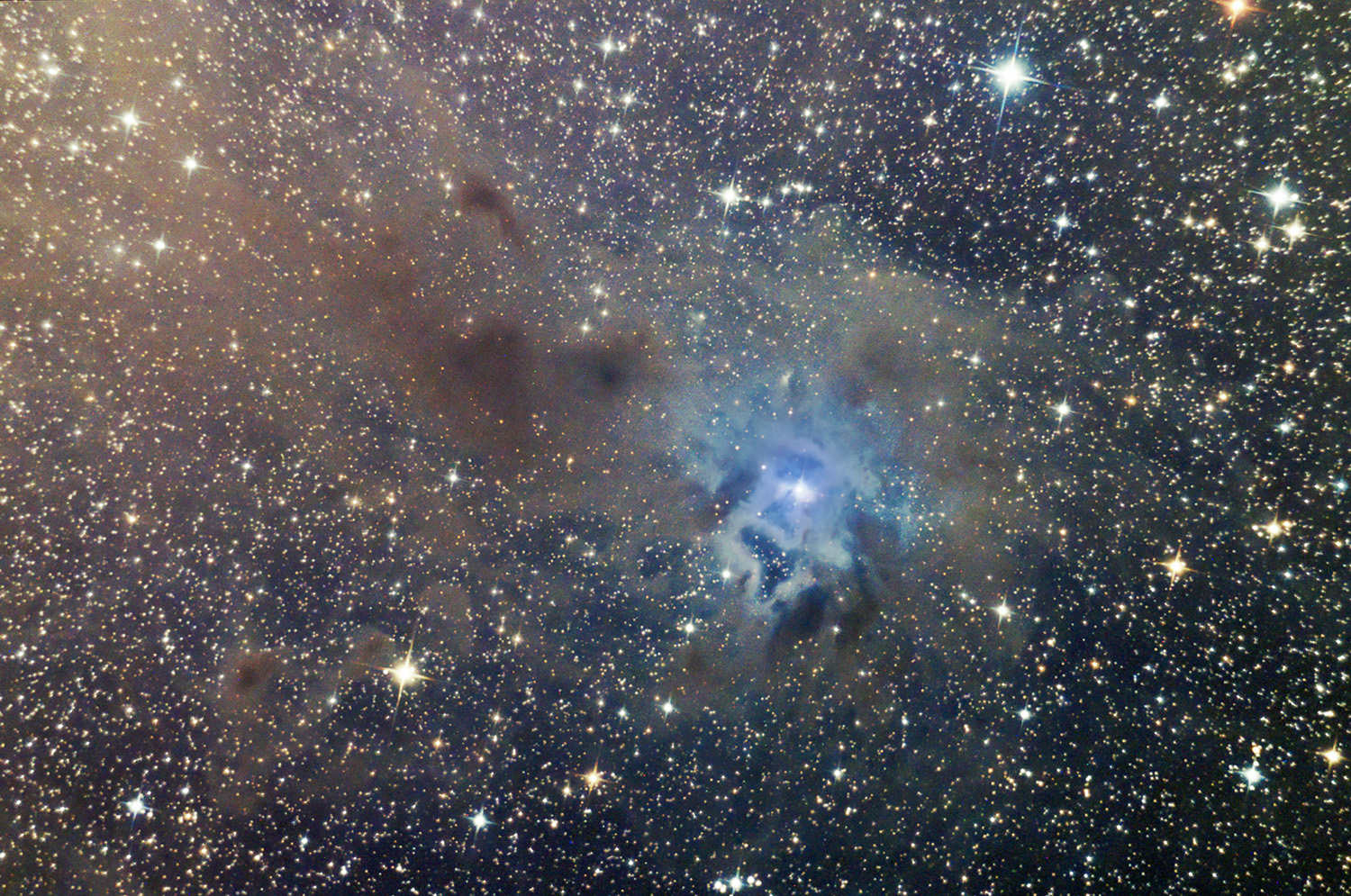 ngc7023爱丽丝星云