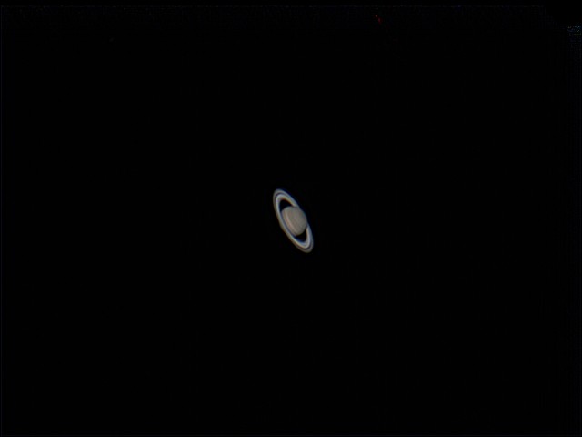 土星，但不太清晰