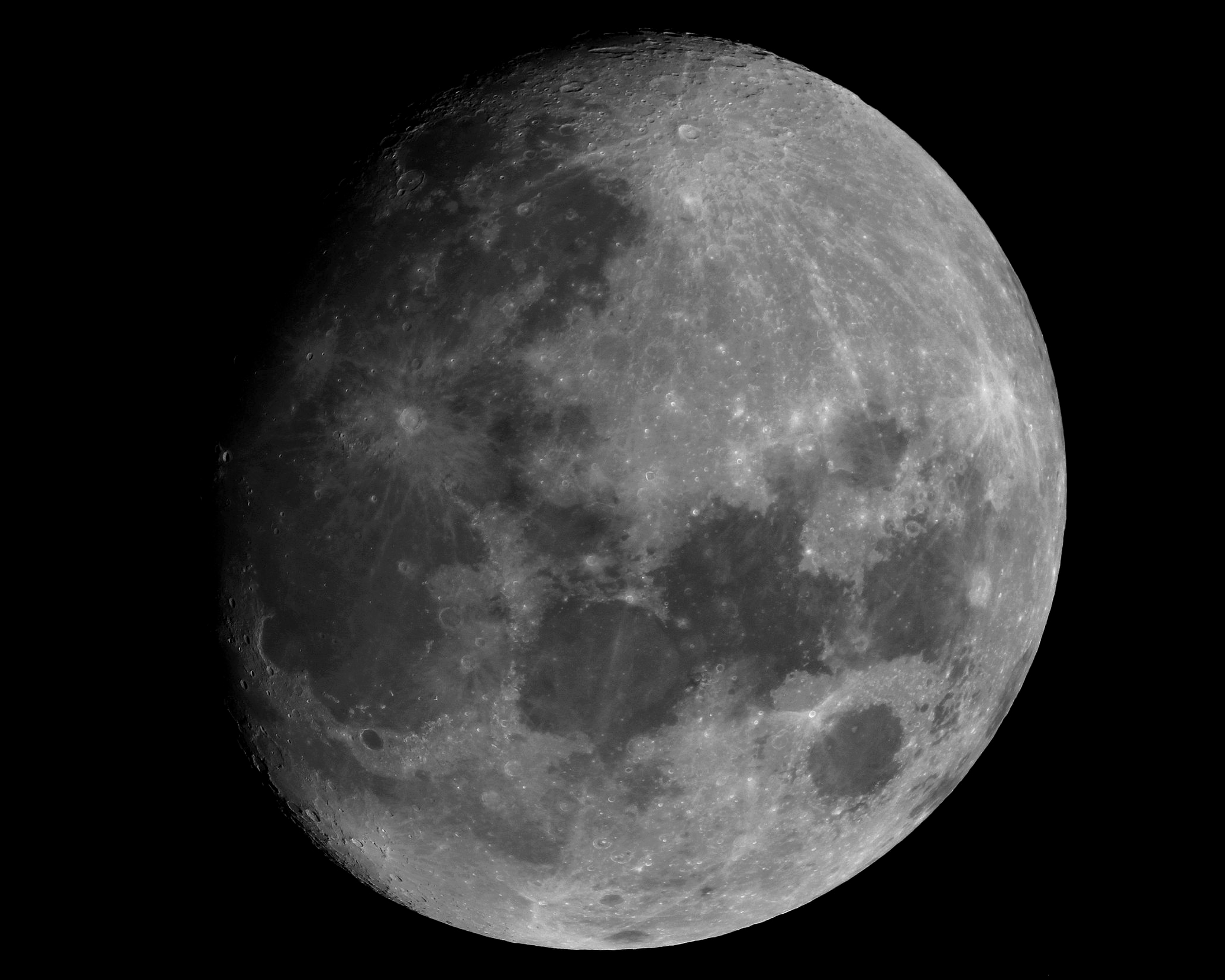 201512初十二的月球