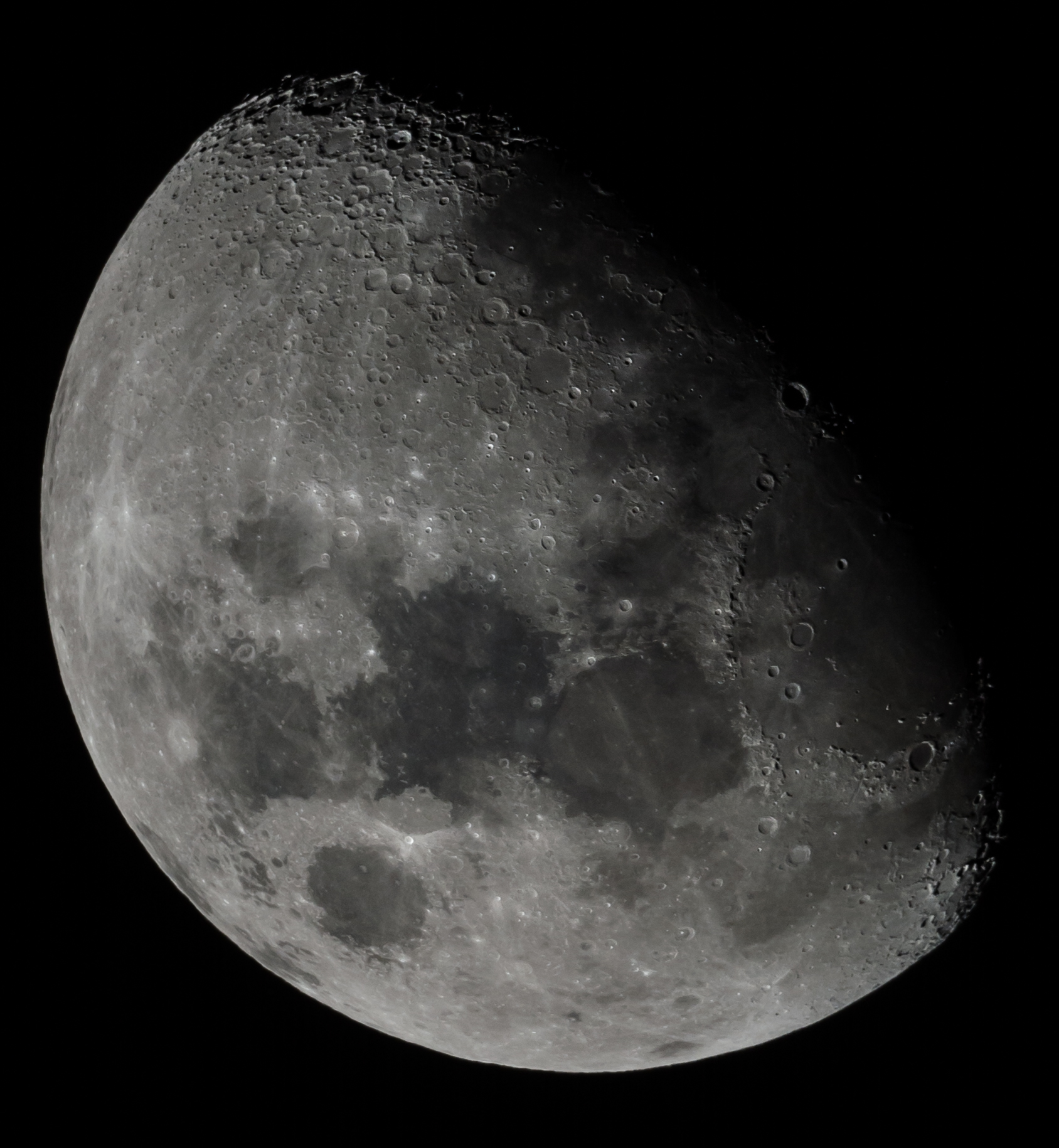 阴历初十的大月亮2015·1·29