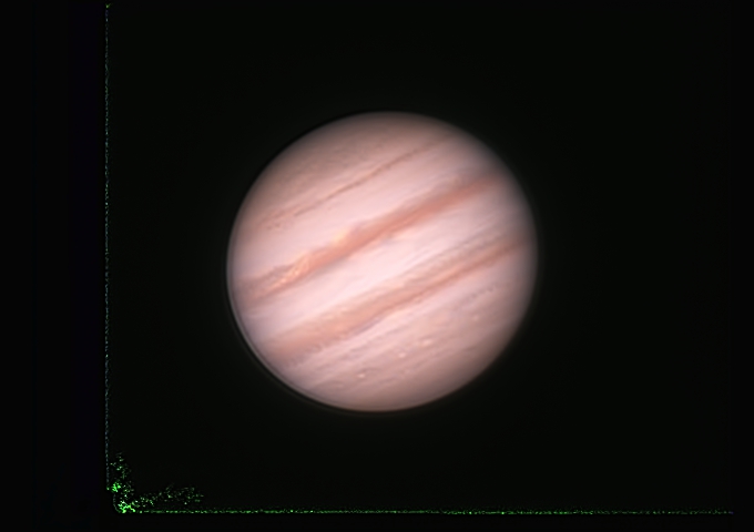 这个木星拍摄于4月份的沈阳獾子洞水库，后期处理同上。