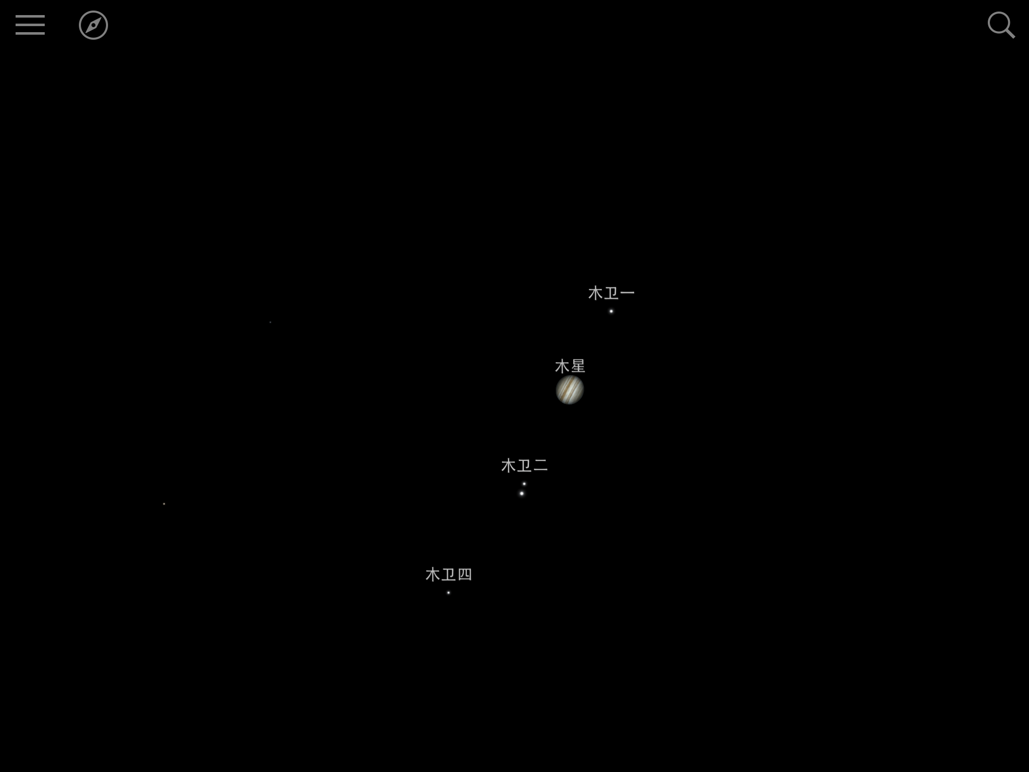 sky guide 显示的结果