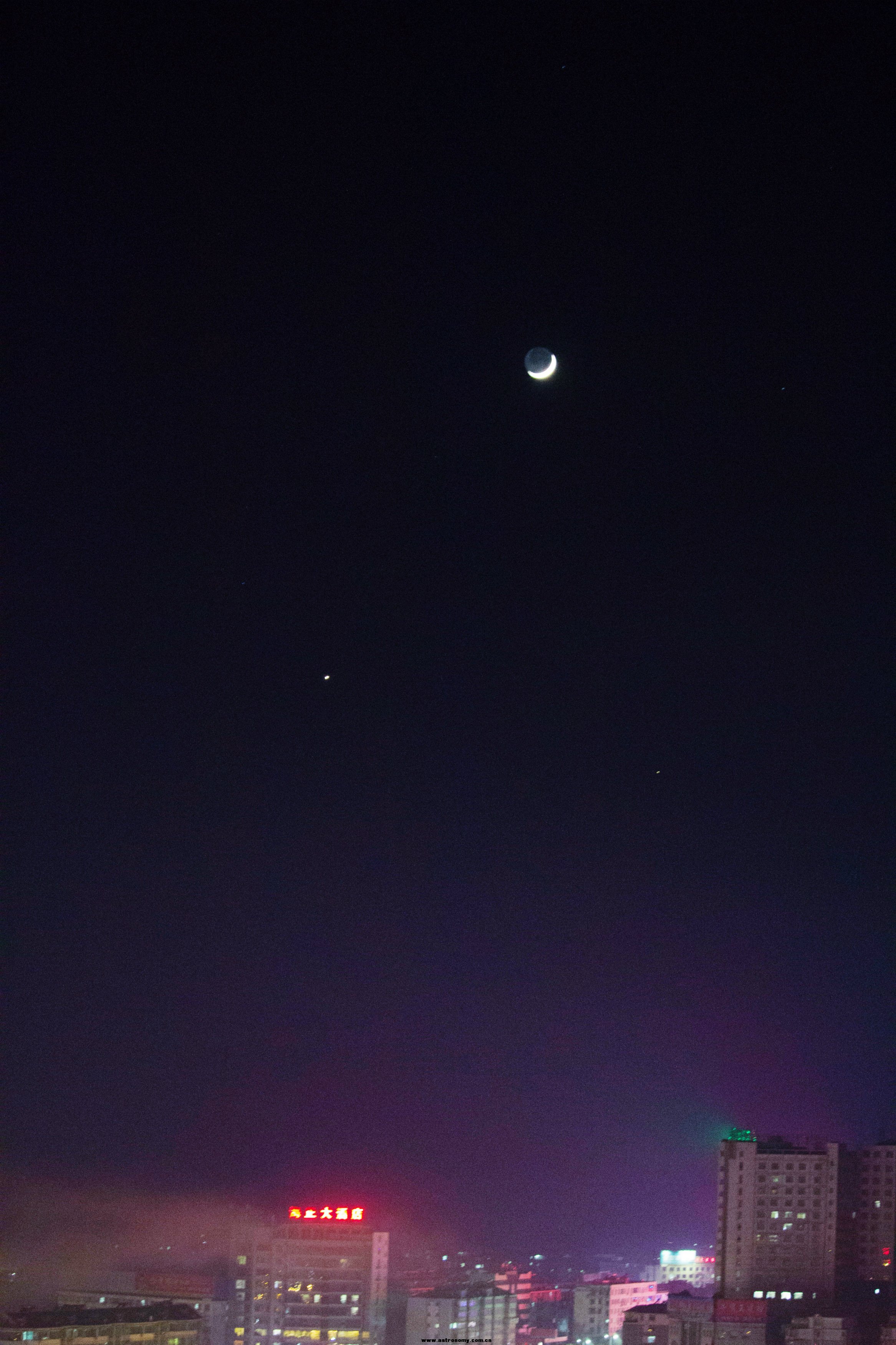 月亮、土星、金星