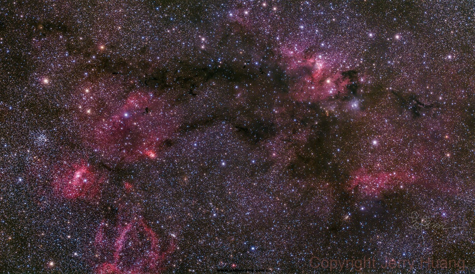 SH2-154 155 NGC7635
