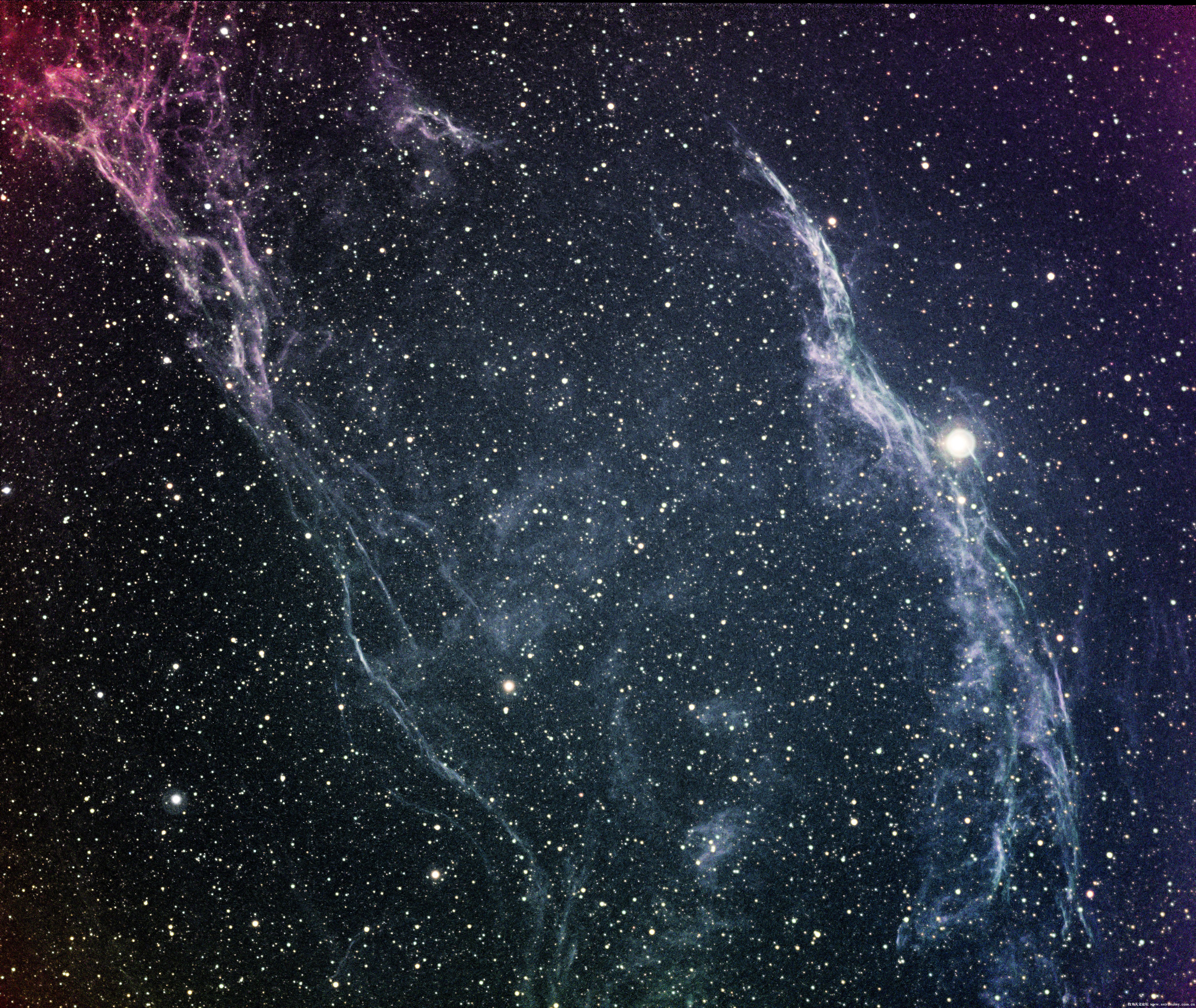 ngc6960上色