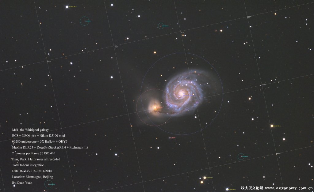 M51_20180213_14_crop_DBE_PI18_LRGB_color_saturation_AI_wavelets_Annotated.jpg