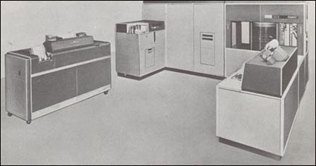 第一套磁盘系统IBM 350 RAMAC