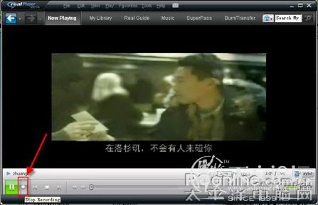 录制播放中的在线视频