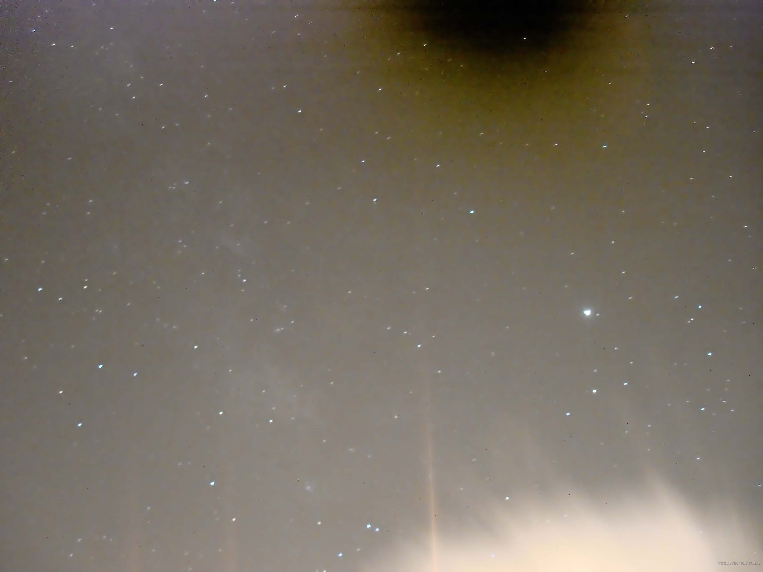 卡片机试水星空.
