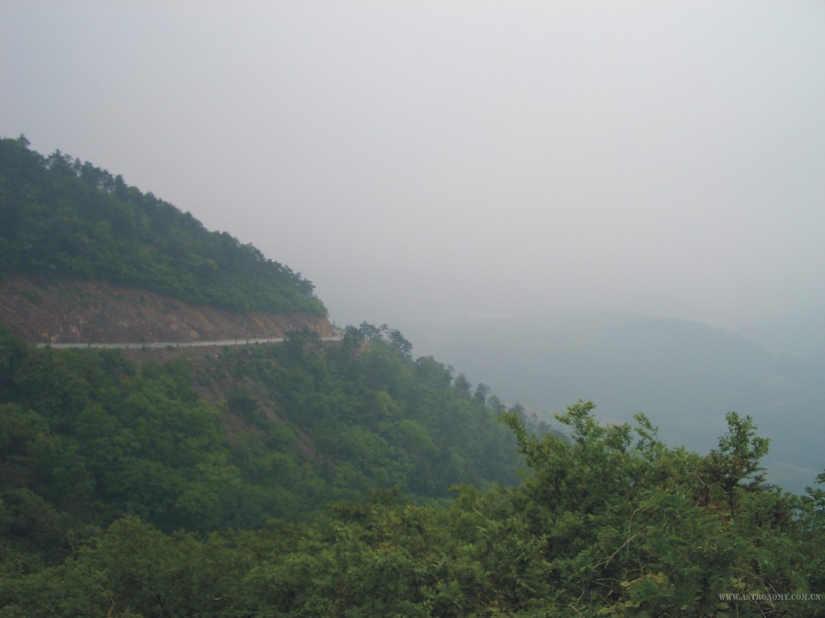 上山的路