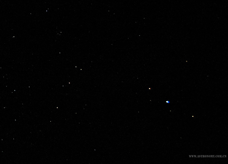 局部，牛郎星