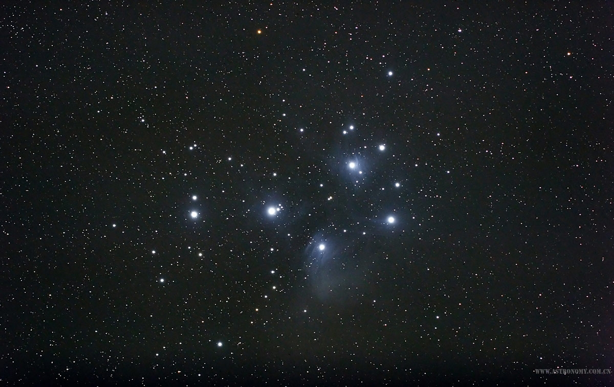 M45，累计曝光40min