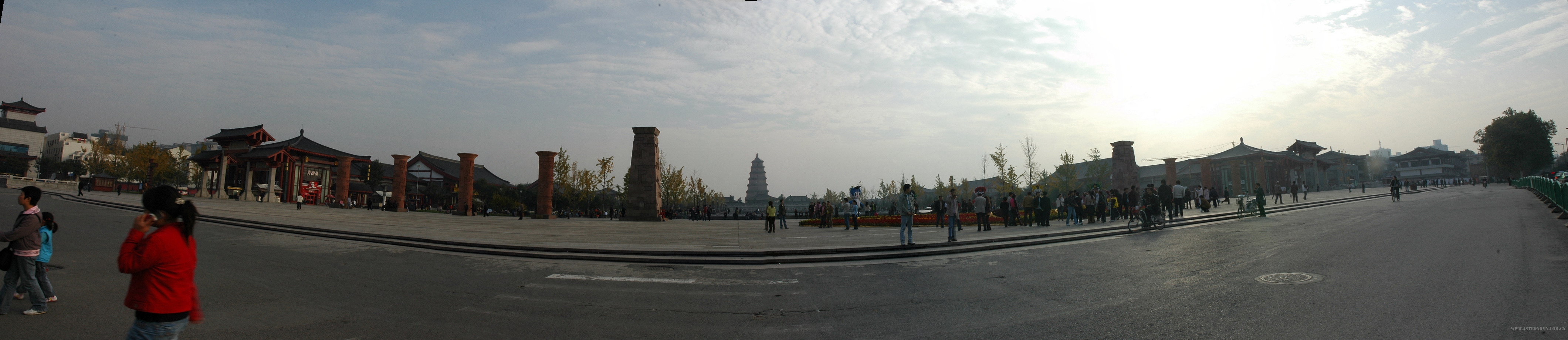 大雁塔北广场 全景