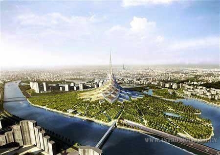 俄欲建世界最大建筑效果图