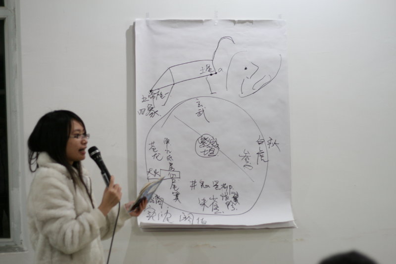 哈尔滨理工大学天文协会张淑贤的中国古代星座划分的讲座