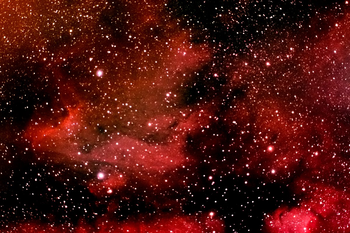 PELICAN NEBULA 3.5小时曝光
