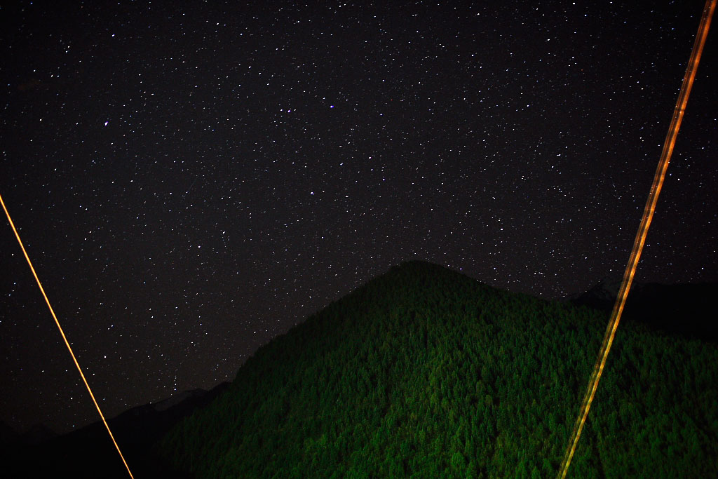 日隆镇的星空