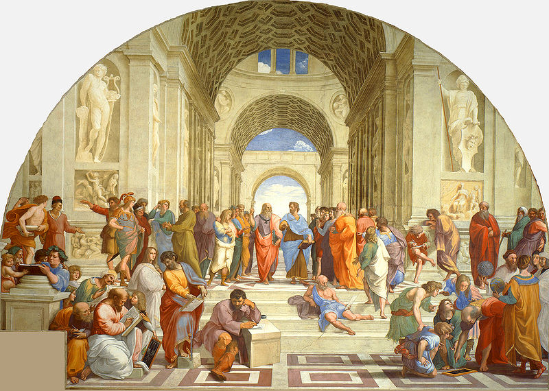 The School of Athens-拉斐尔 wikipedia.jpg