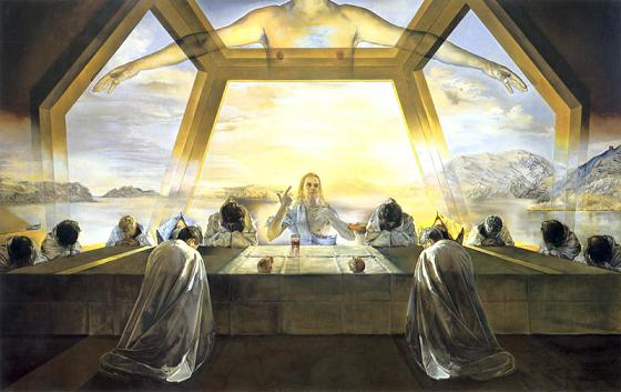 The Sacrament of the Last Supper, Salvador Dalí 1955.JPG