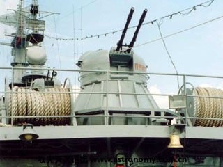 俄罗斯军舰上的30毫米机关炮