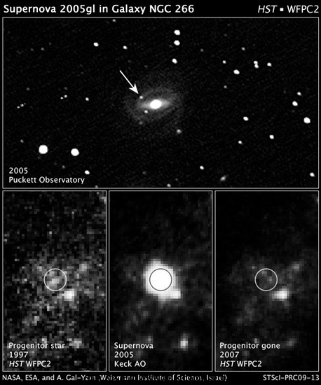 科学家观测到最大超新星爆炸全过程