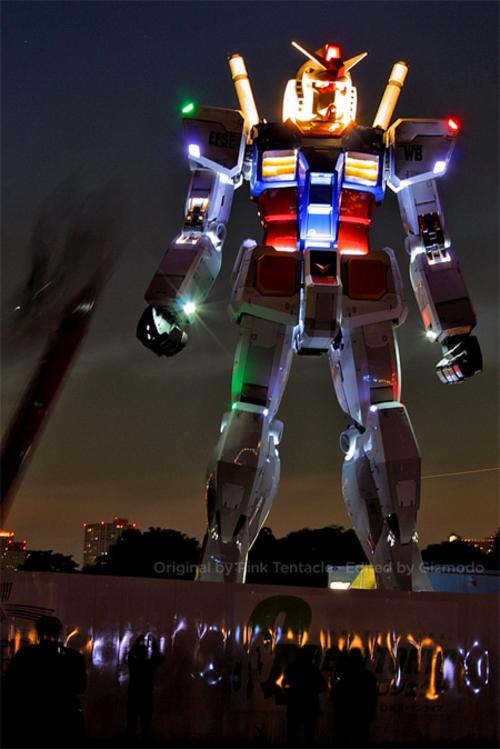 夜幕下，高达.jpeg