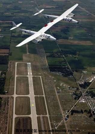 商业太空飞机“白骑士二号”27日试飞.jpg