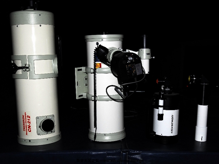 26.Takahashi CN-212, Takahashi Epsilon 160, Celestron 5, and Borg 60.jpg