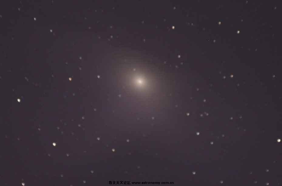 曝光60S的仙女座大星系，单张EQ6+80ED+500D­